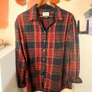 Oversized flannel